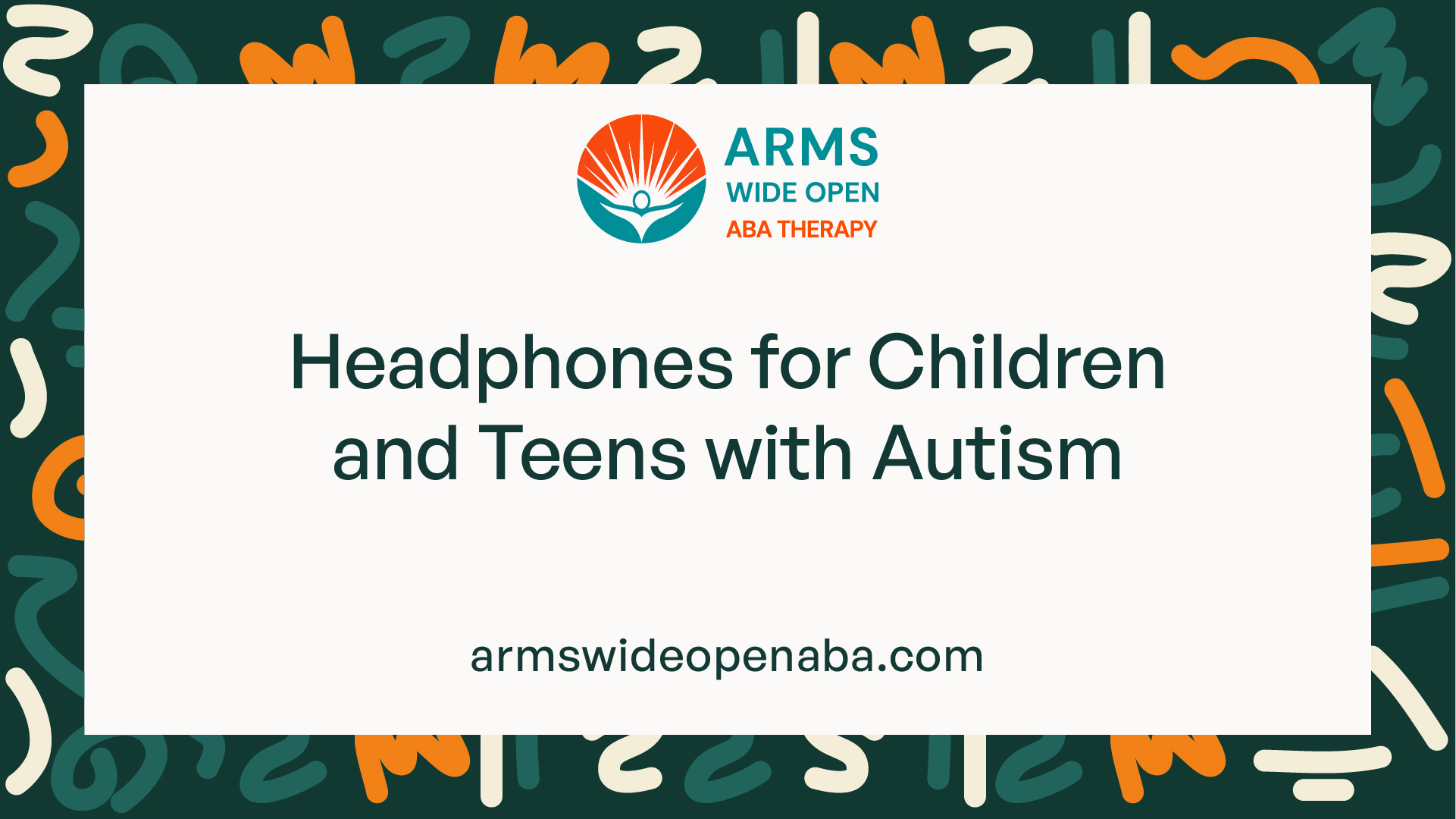 Headphones for Children and Teens with Autism