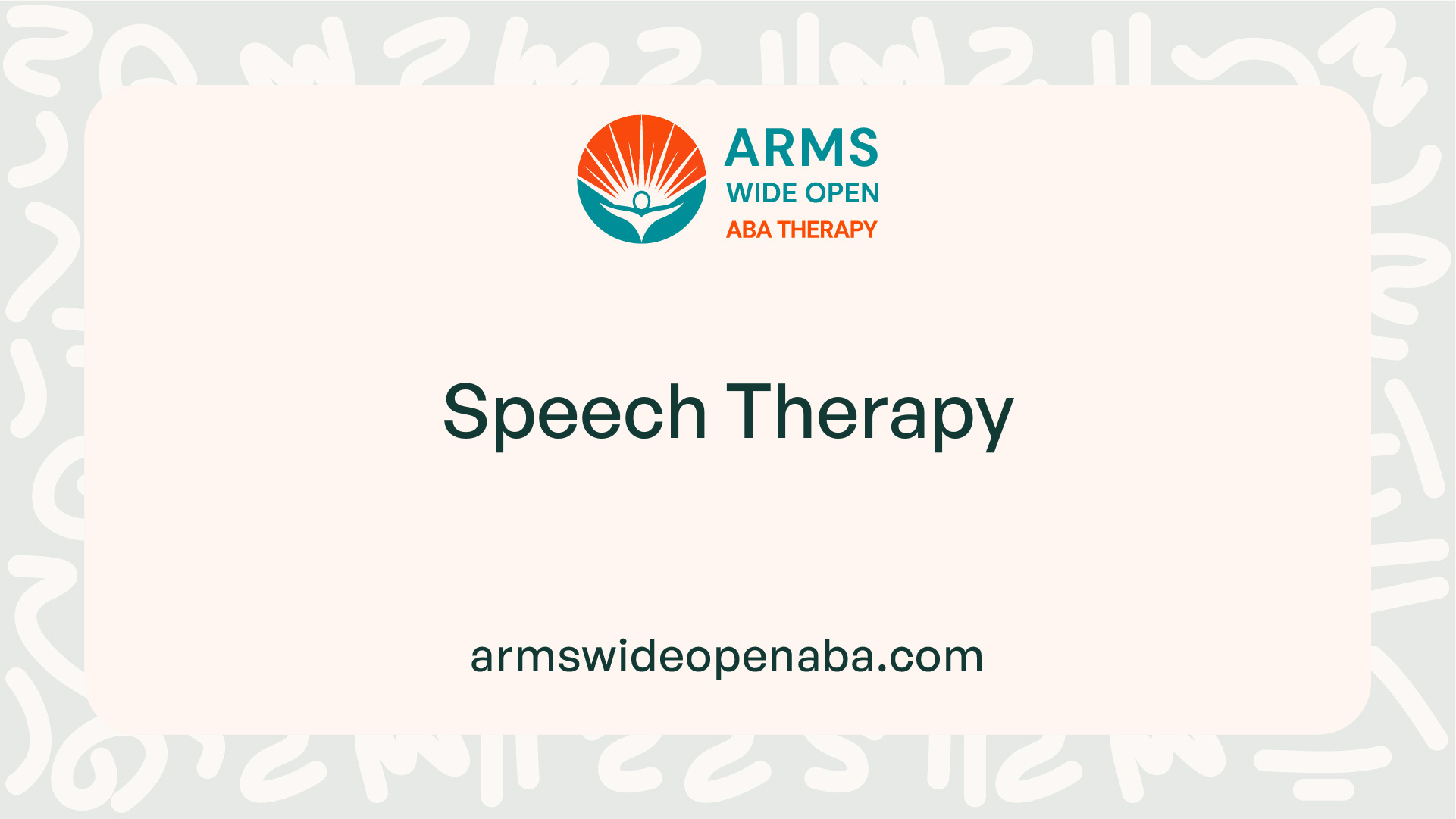 Speech Therapy