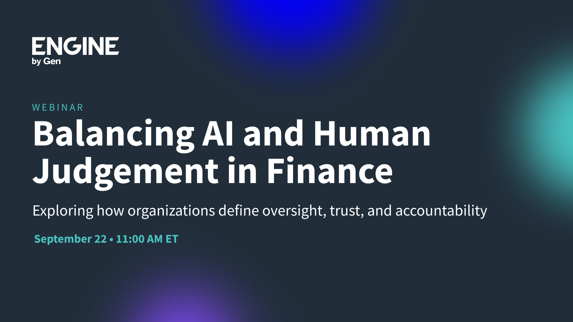 Balancing AI and Human Judgement in Finance