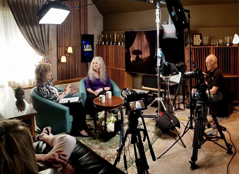 Paula Mosher Wallace on the Set of The UPside