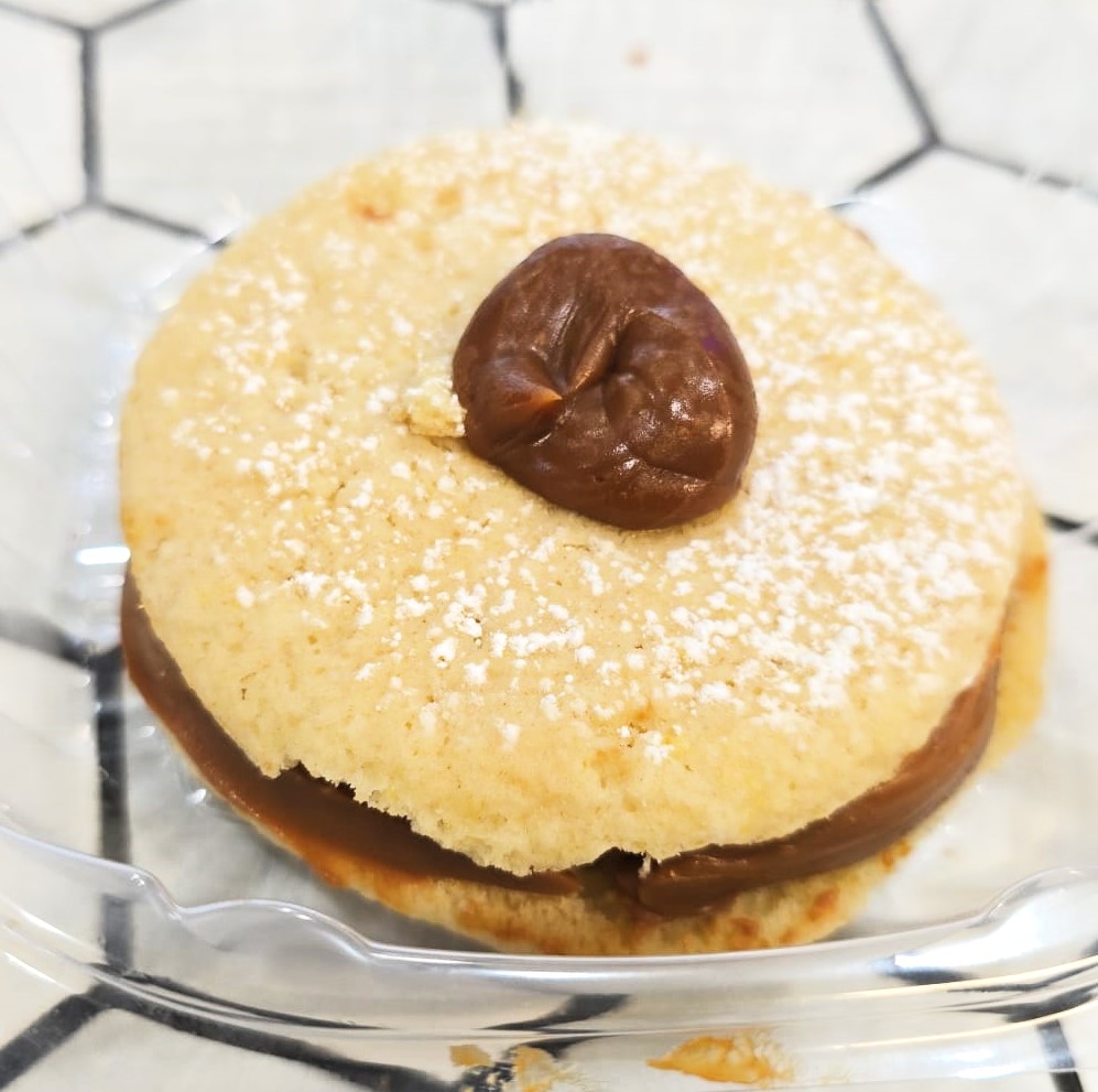 Alfajor at Empanadas and More in Morrisville, NC.