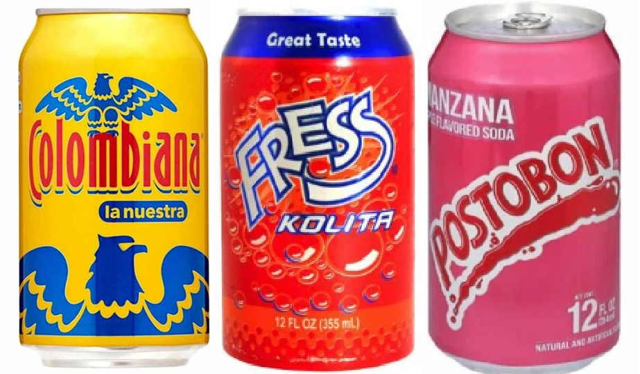 Colombiana, Postobon at Empanadas and More in Morrisville, NC.