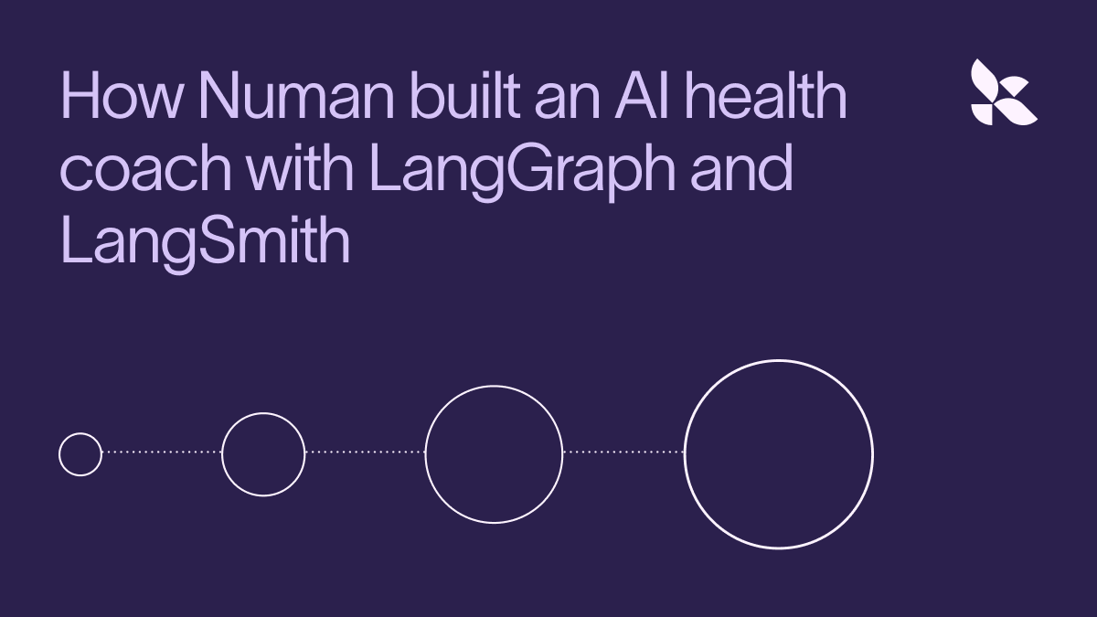 How Numan Built an Eval-First AI Health Coach with LangGraph and LangSmith