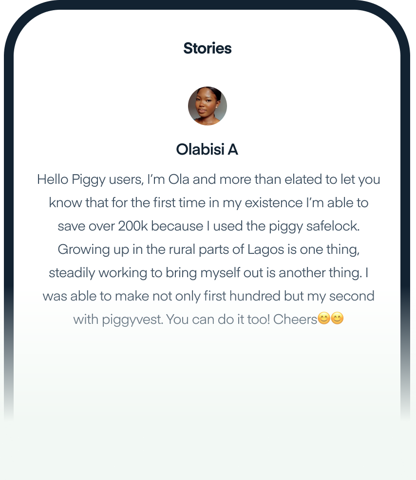 An image of a phone written "stories"