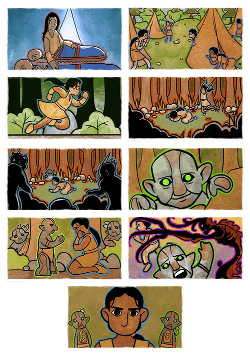 Легенды канадских племён в фэнтезийной игре Kun’tewiktuk: A Mi’kmaw Adventure 2 67068820b387d83fe19e03f2 Backstory p 500 game art logo