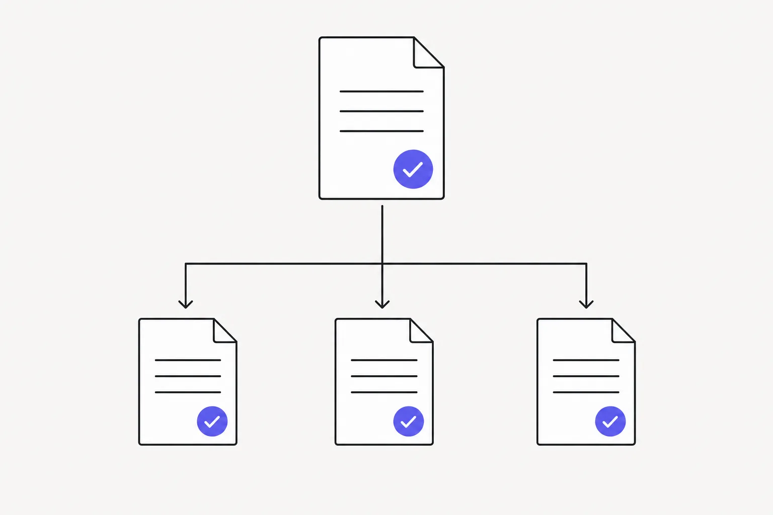 One approved template used consistently by three clinic teams