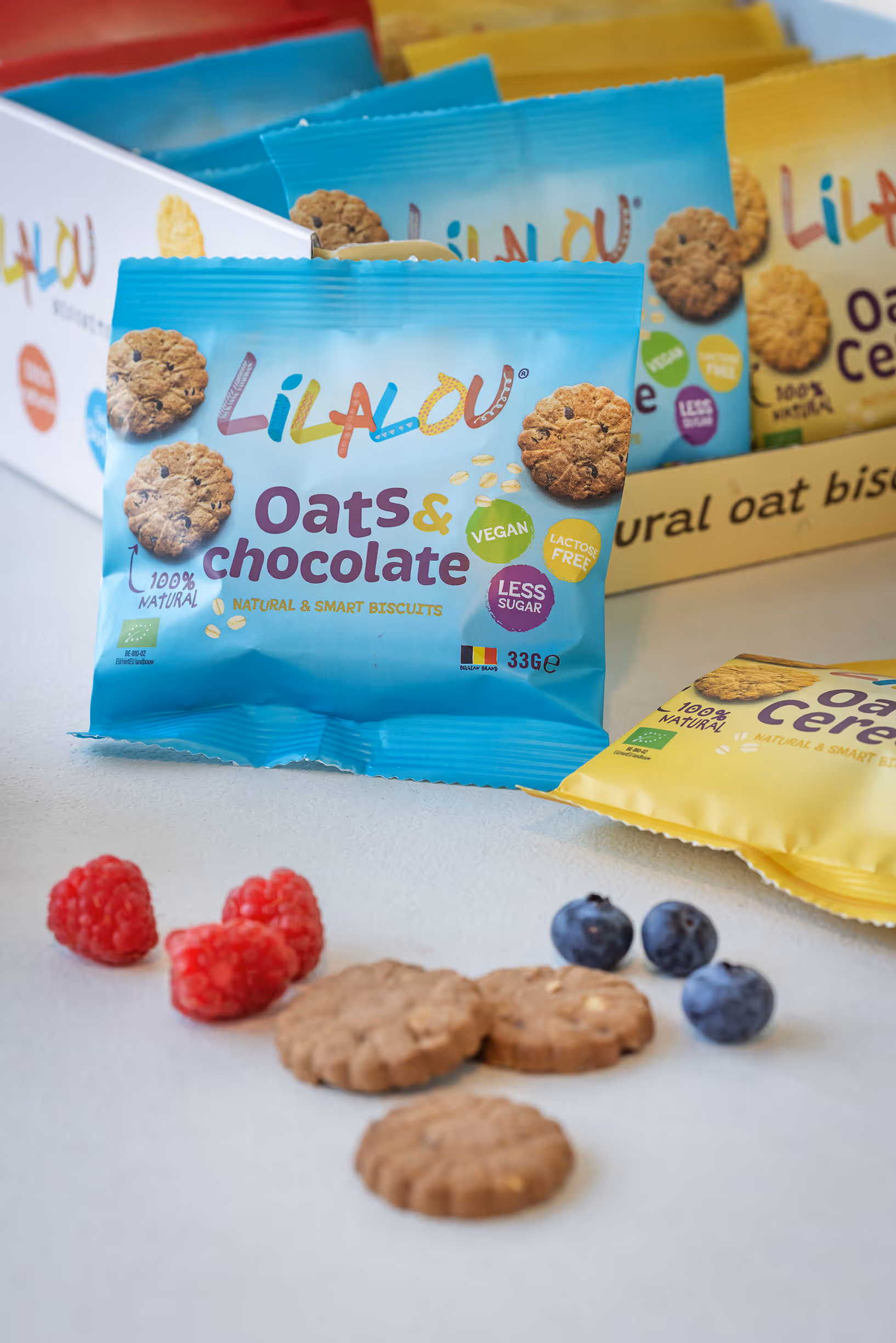 Lilalou Biscuits - 33gram verpakking