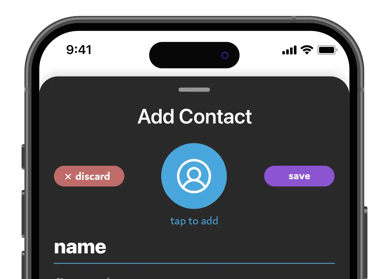Edit a specific contact