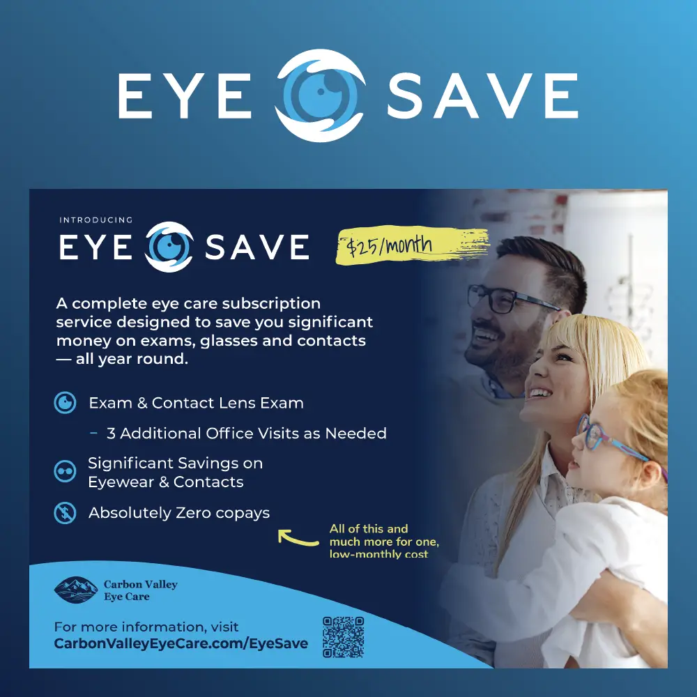 Mockup of EyeSave poster