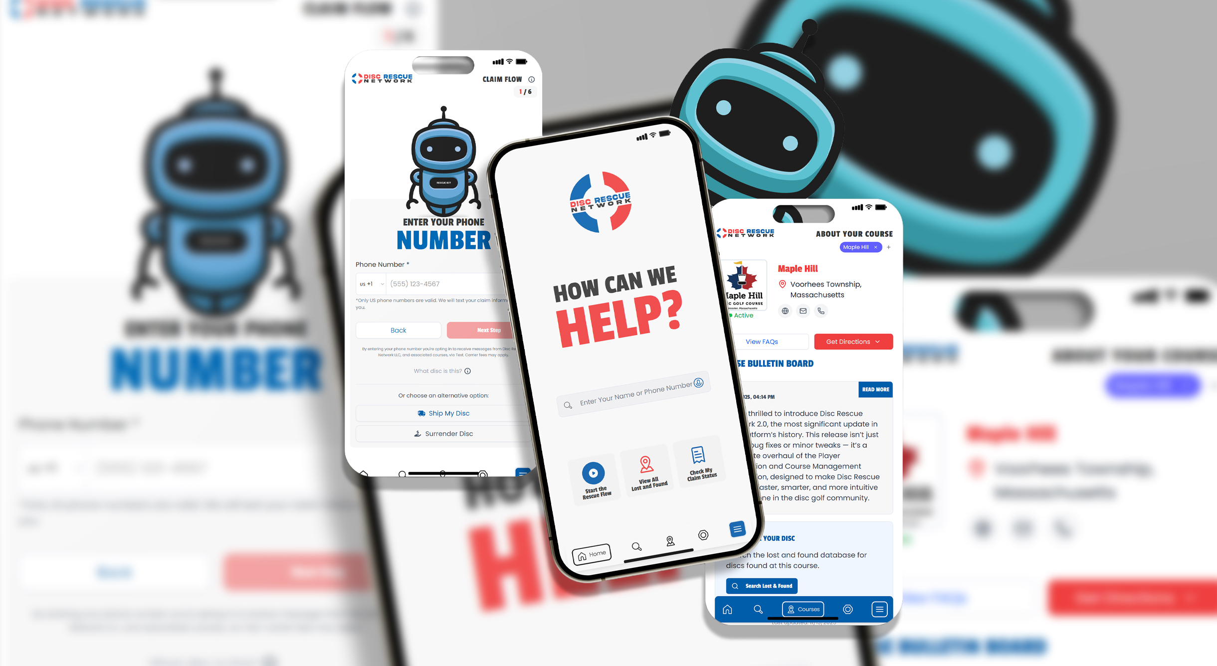 Disc Rescue Network 2.0: A Ground-Up Redesign for Players and Courses