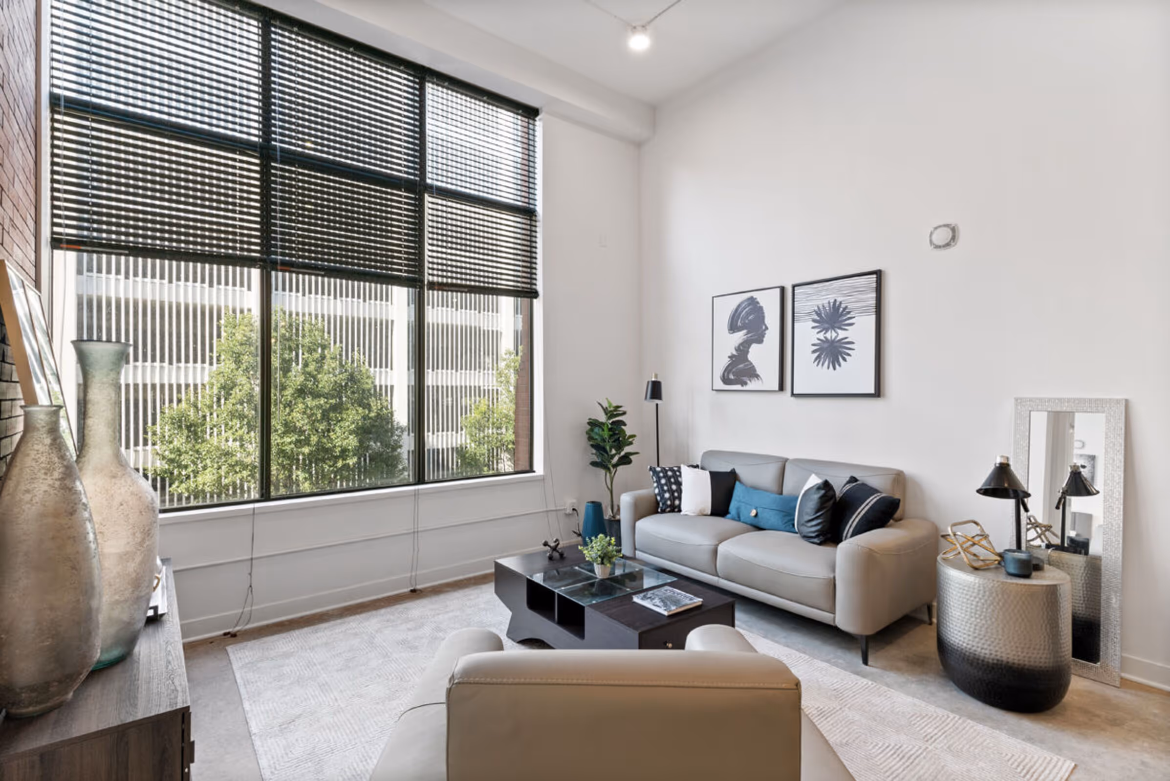 interior living with window