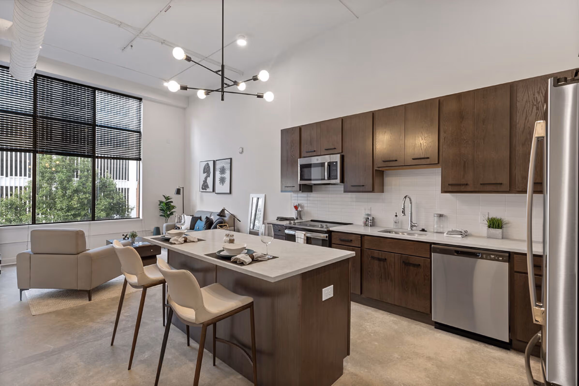 interior apartment kitchen