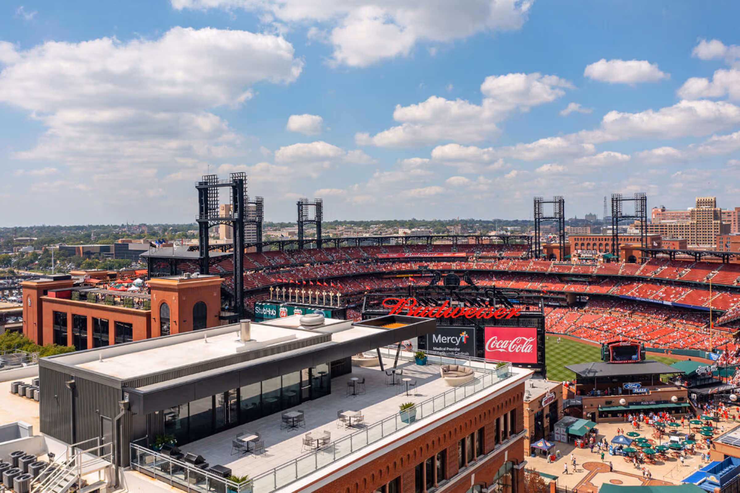 exterior rooftop view