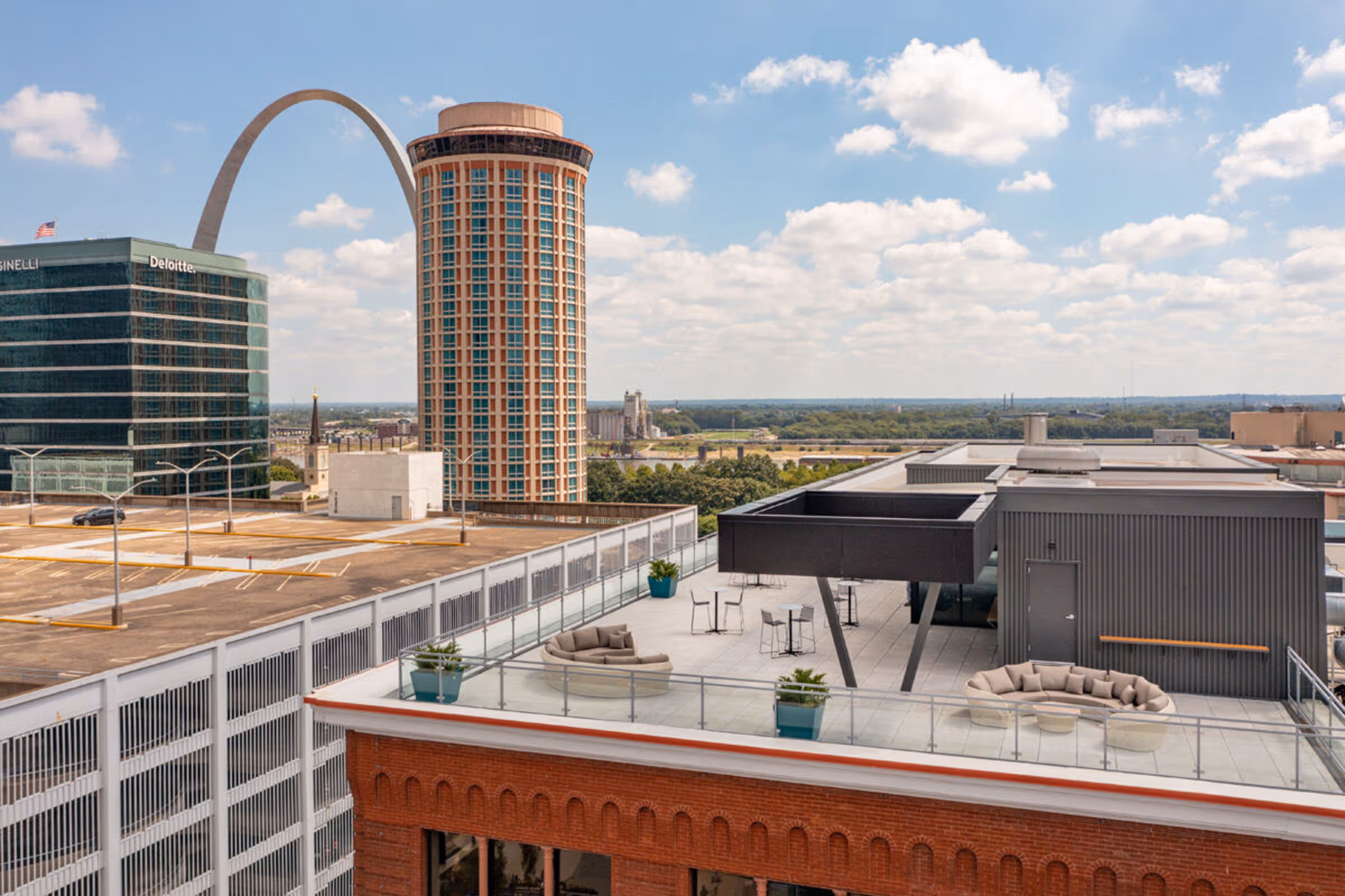 exterior rooftop view