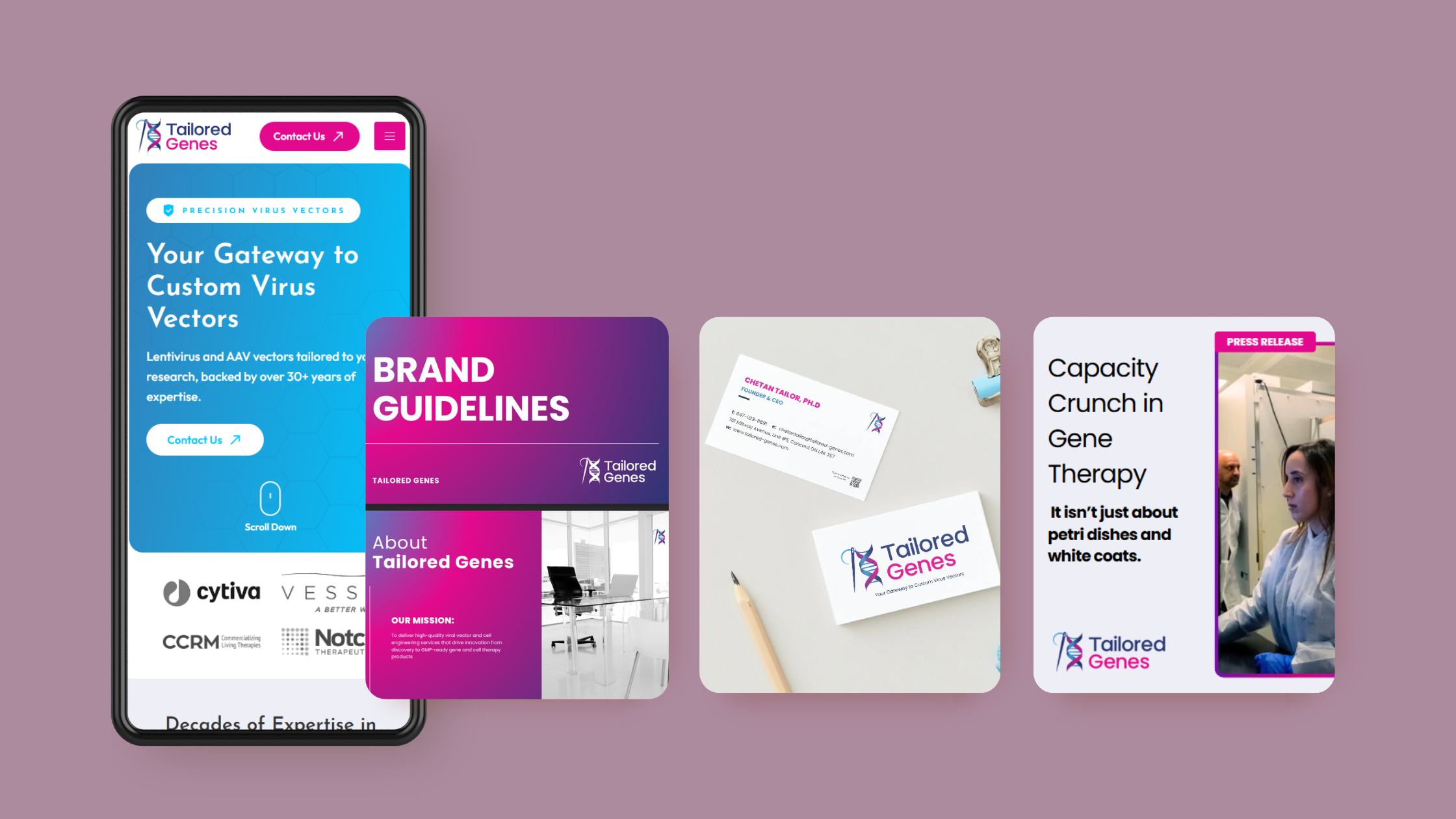 a marketing leader at her desk reviewing reports.