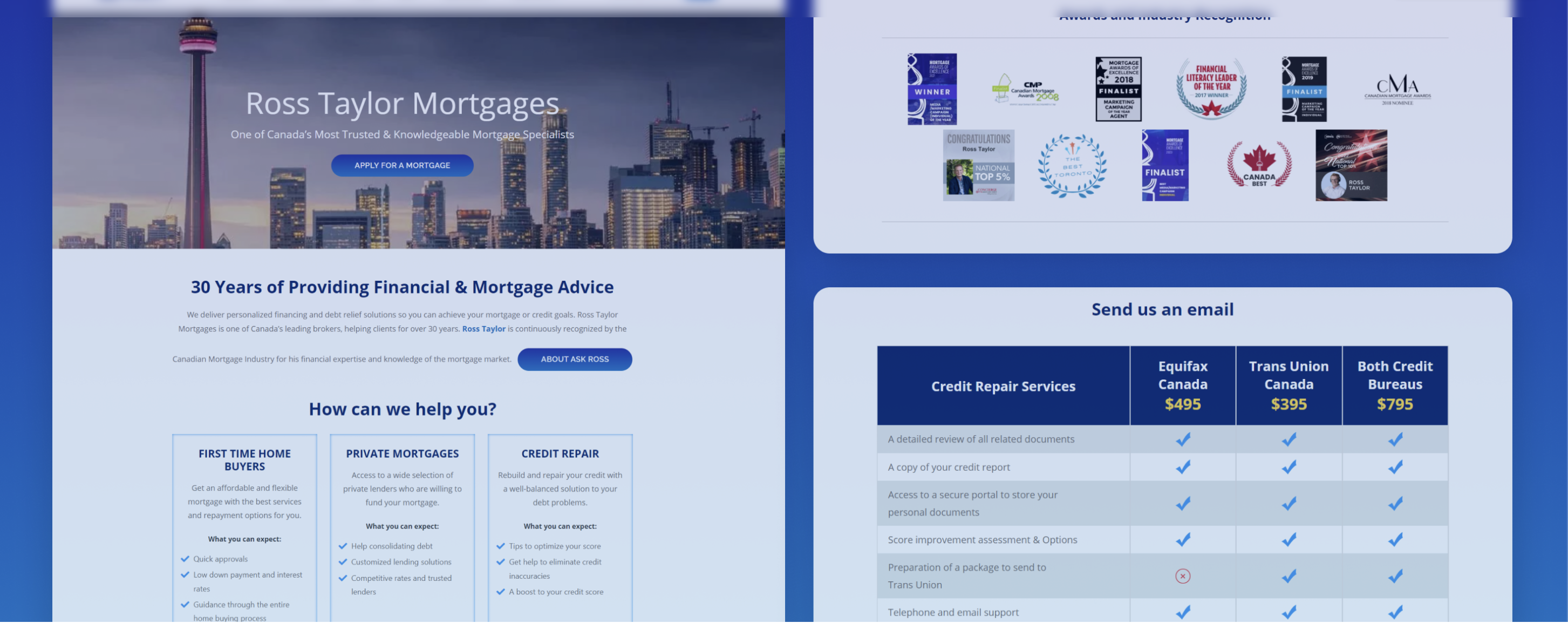 a marketing leader at her desk reviewing reports.