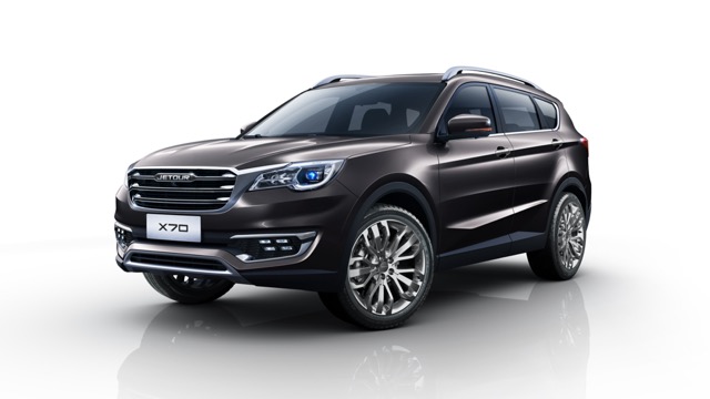 Jetour X70 available in color black