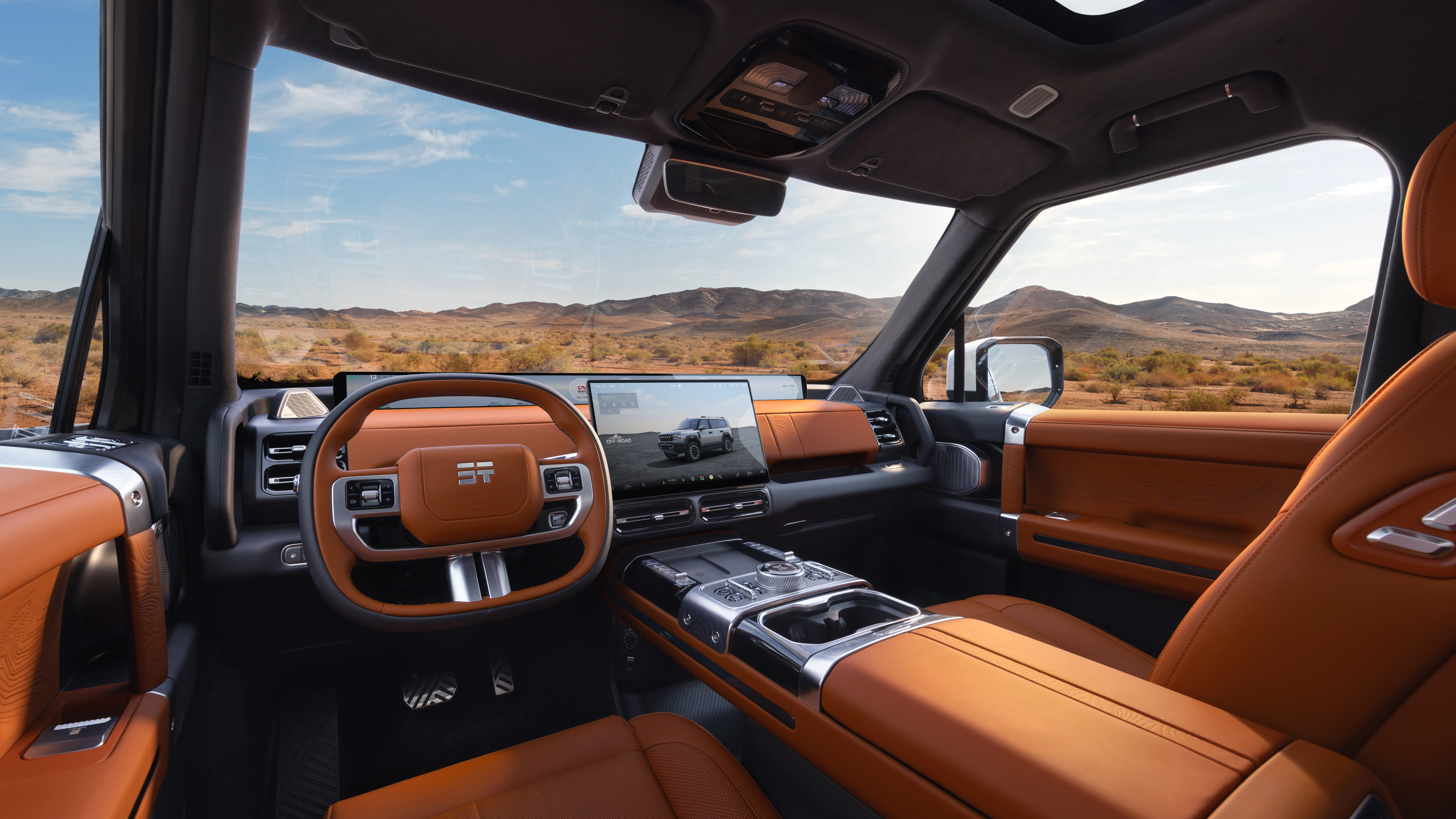 Jetour G700 PHEV luxury comfort cabin
