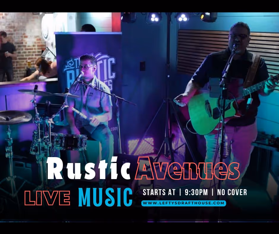 Rustic Avenue Live at Lefty's Draft House
