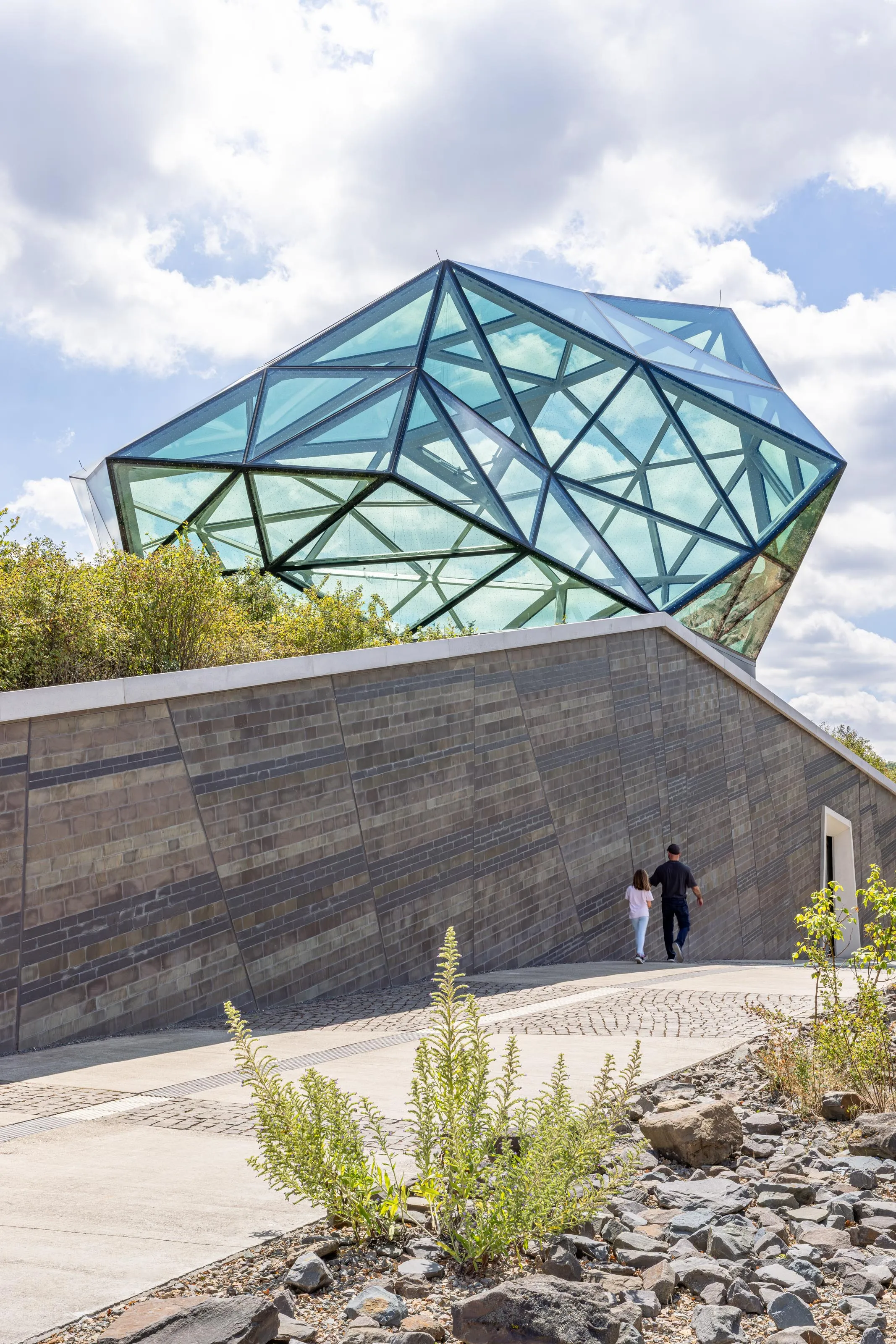 der gläserne Fels auf der Loreley Architekturfotografie