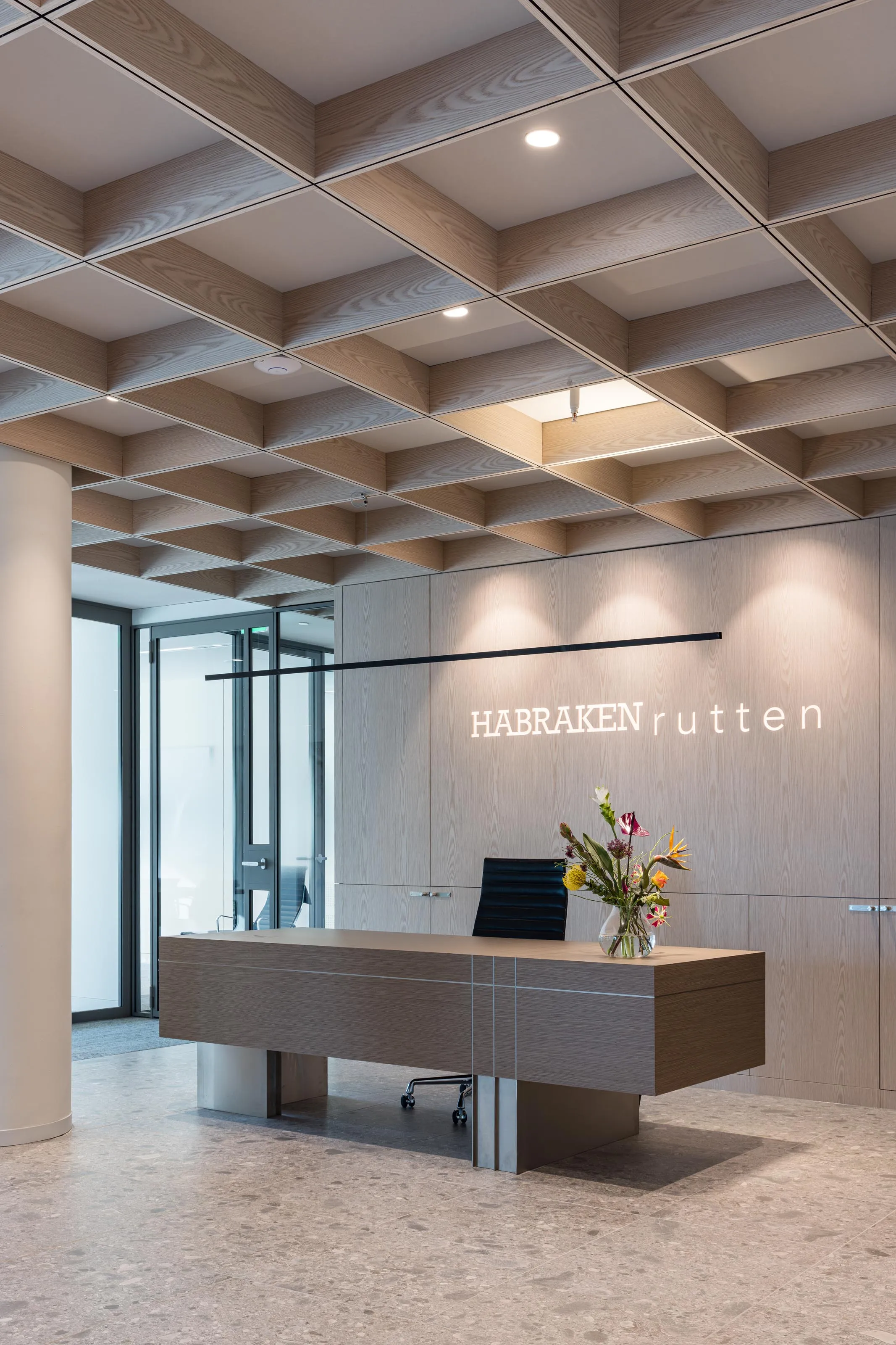 ITO/SOM Gebäude in Amsterdam, fotografiert für Union Investment, Innenaufnahme Interior Design