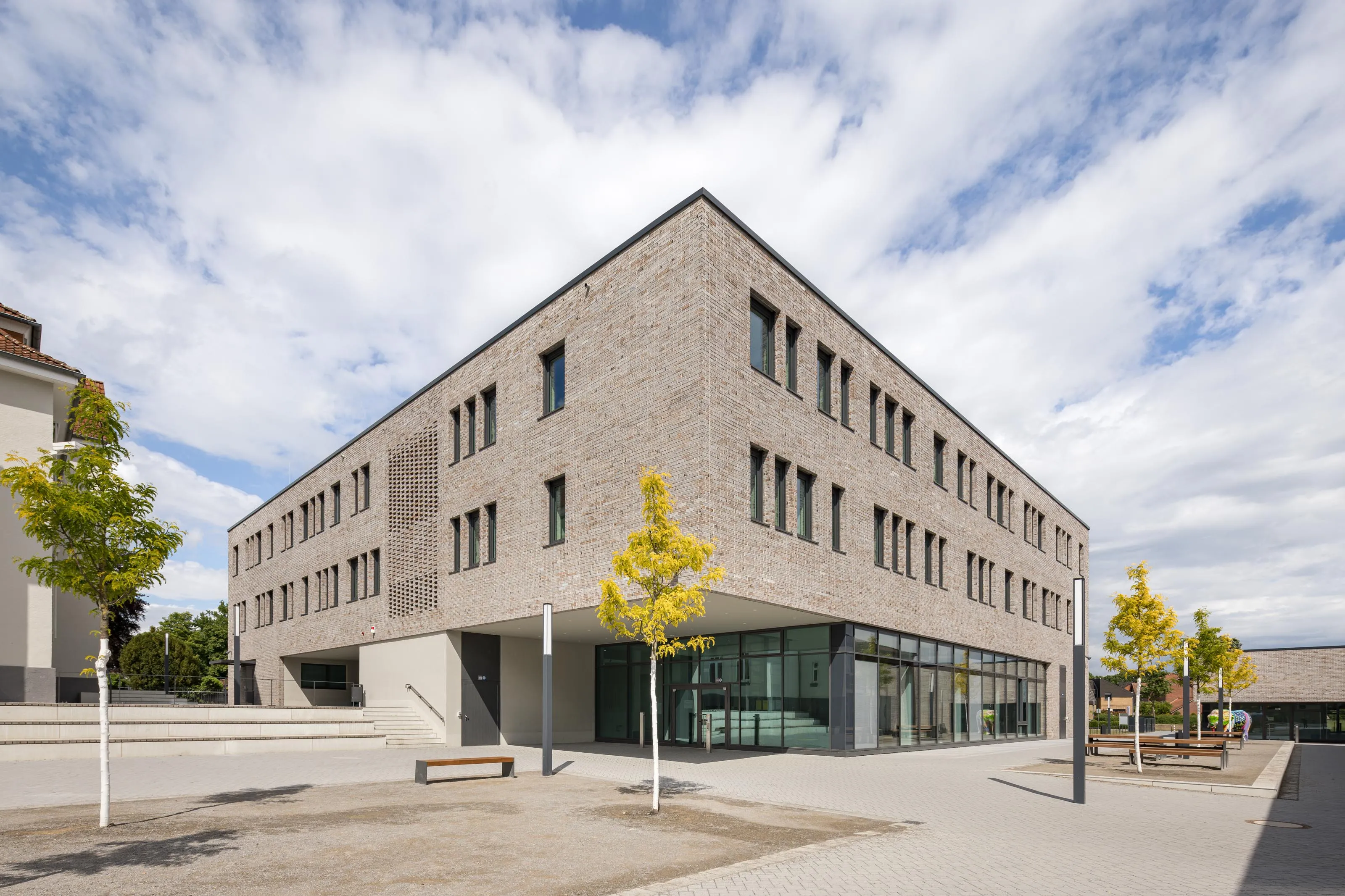 Arnold-Freymuth-Schule in Hamm für Schmidt Ploecker Architekten, Tagesaufnahme