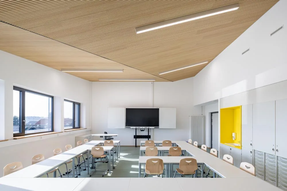 Innenaufnahme Klassenzimmer Astrid-Lindgren-Schule in Weiterstadt