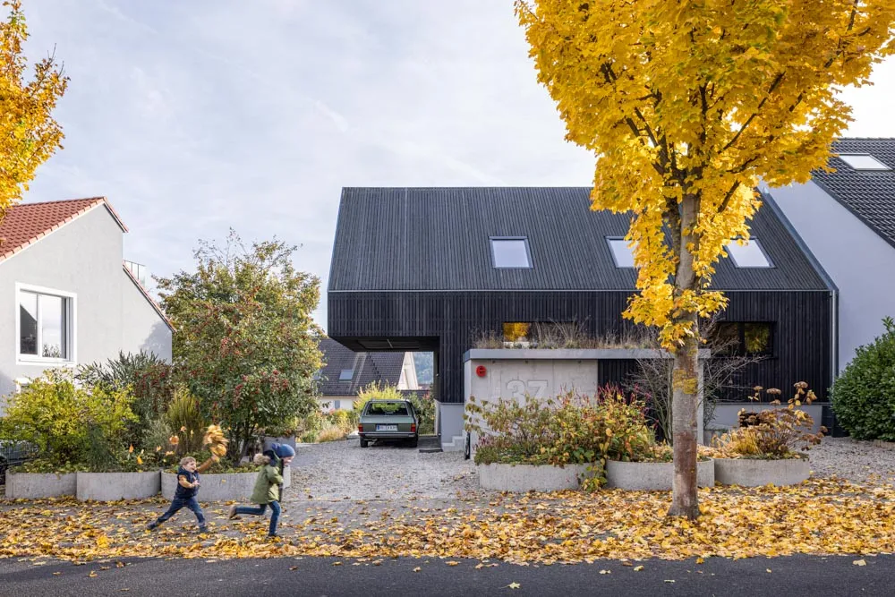 Nachhaltig geplantes Einfamilienhaus