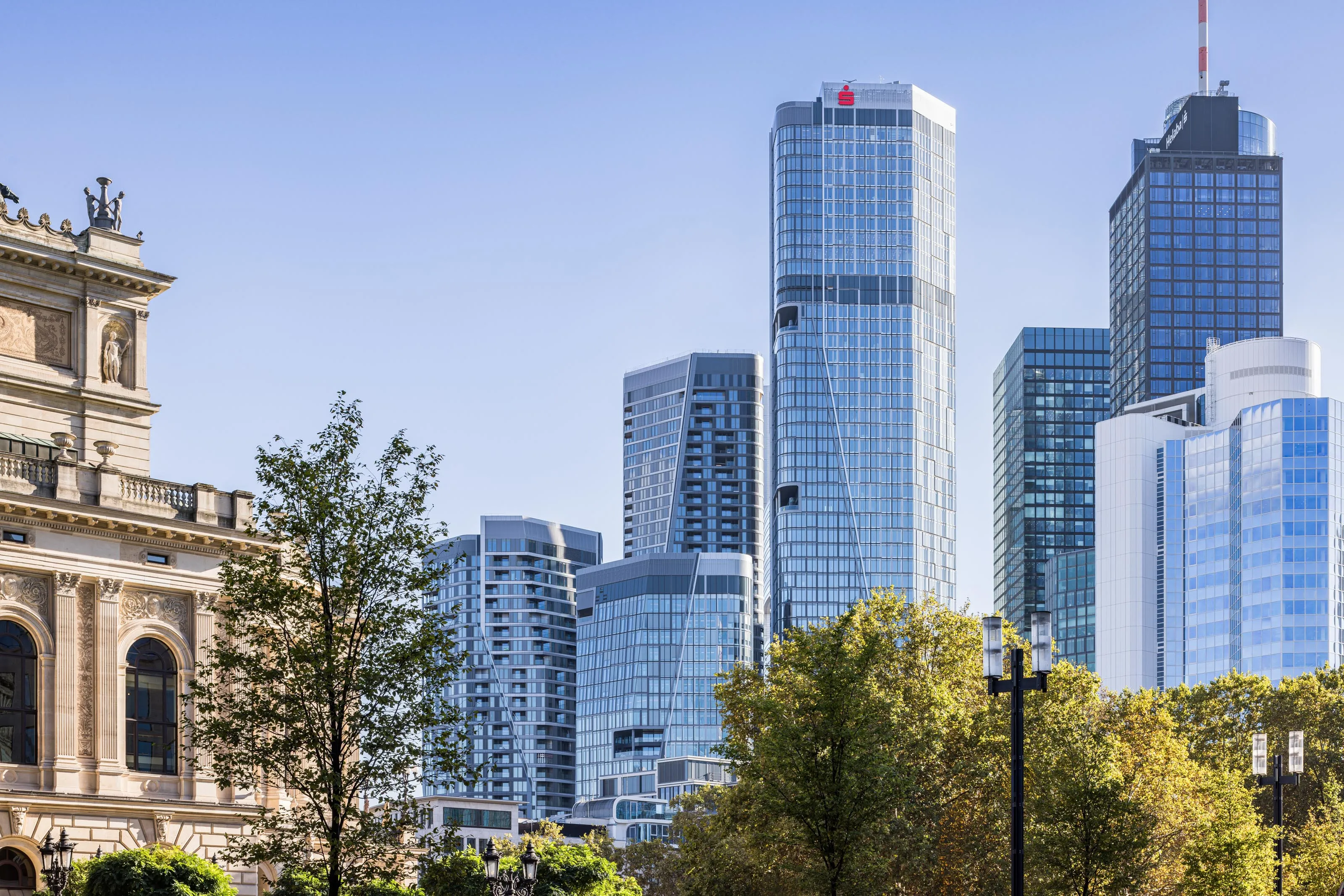4 FOUR Frankfurt photo Architekturfotografie Ansicht Opernplatz Ausschnitt