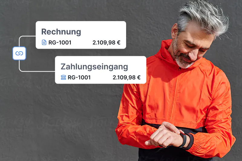 Banktransaktionen zuordnen - on track wie dein Schrittzähler