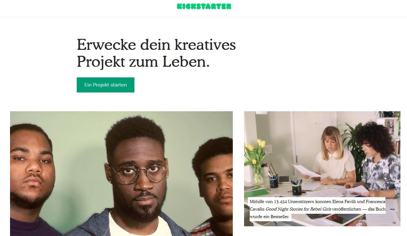 Crowdfunding Kickstarter