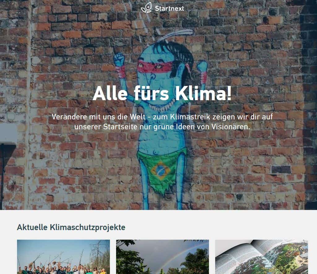 Startnext Crowdfunding Plattform