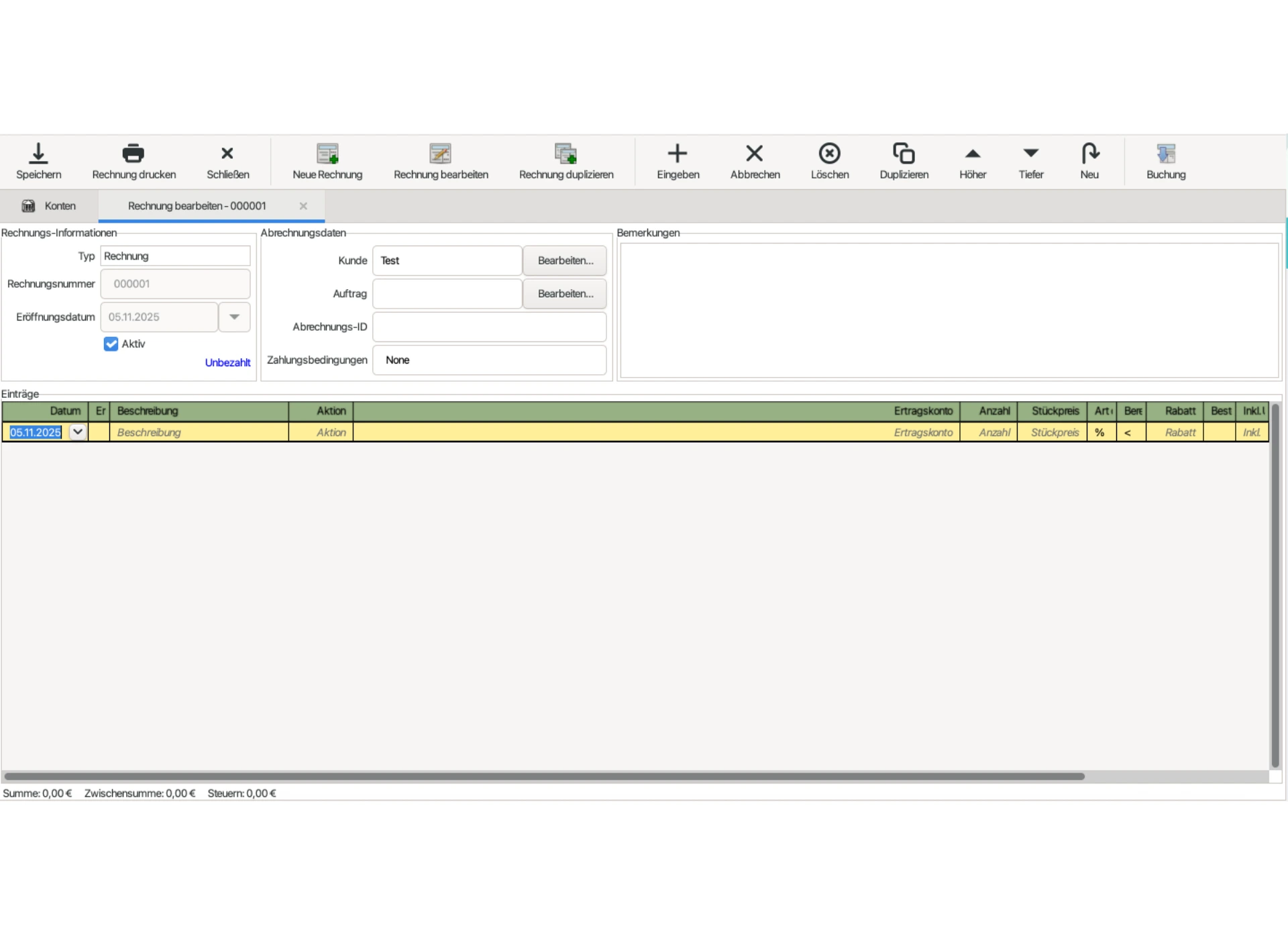 Gnucash Dashboard im Vergleich zur Alternative sevdesk