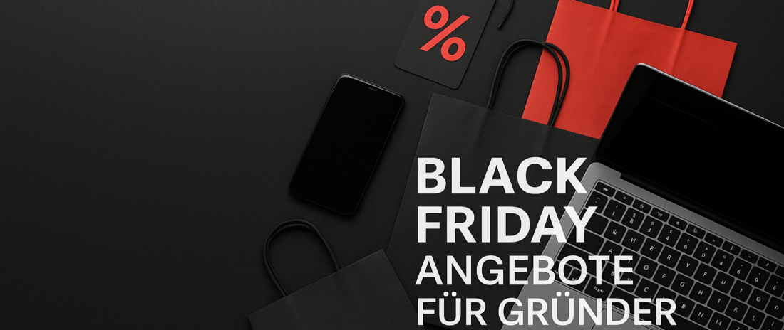 Black Friday Angebote für Gründer