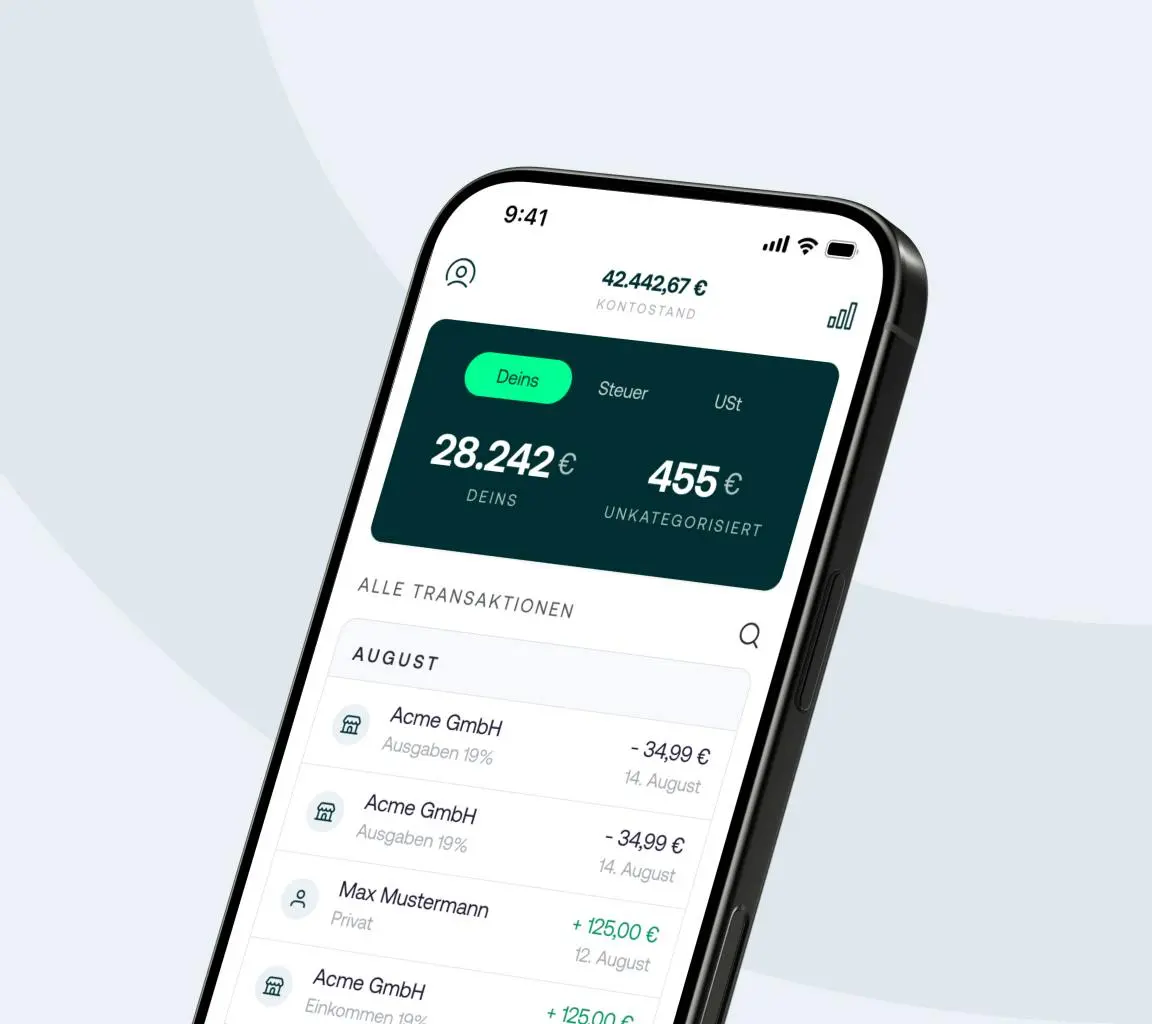 Funktionen von Kontist