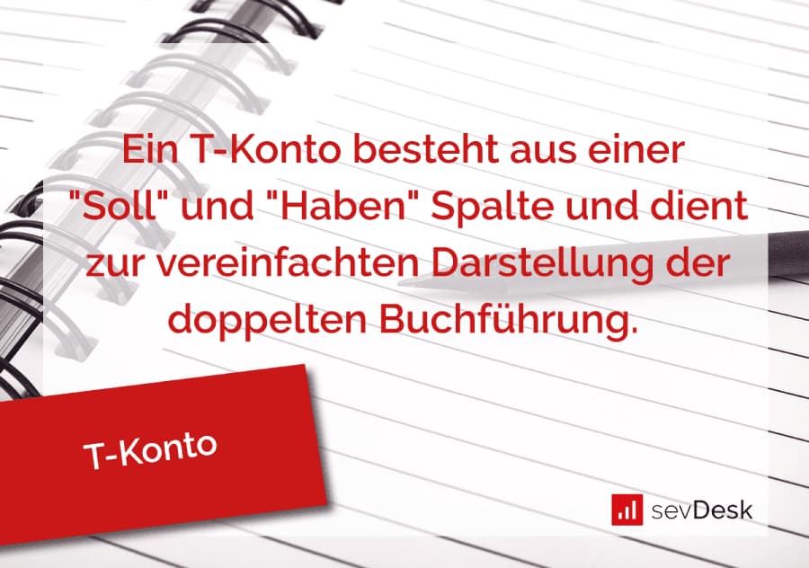 Definition und Zweck von T-Konten