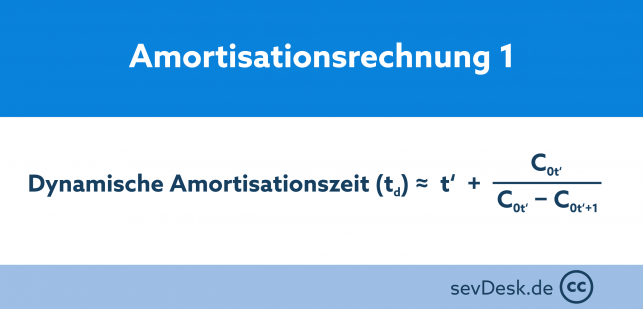 Amortisationsrechnung