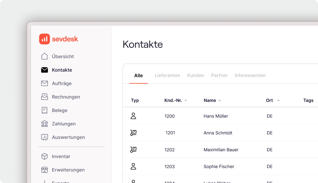 Funktionen von project b.