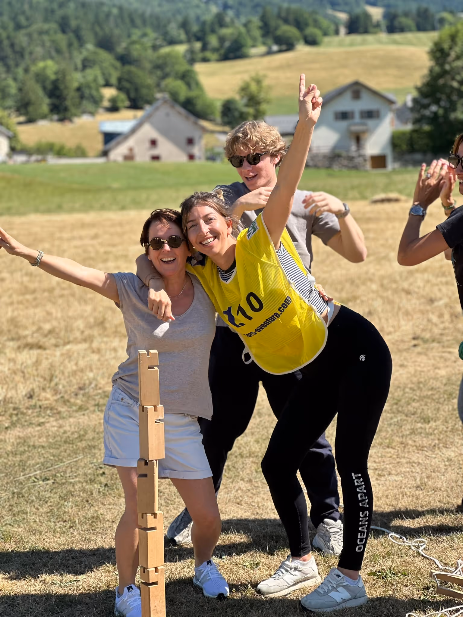 Team-building nature cohésion d'équipe