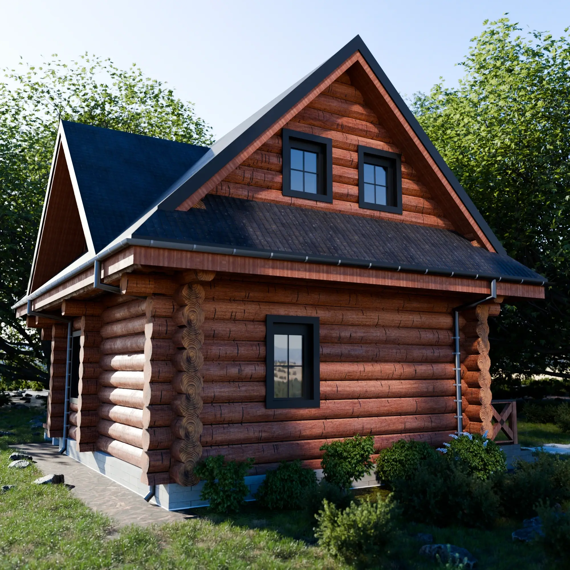 Najlepsze domy z bali do 70 m2