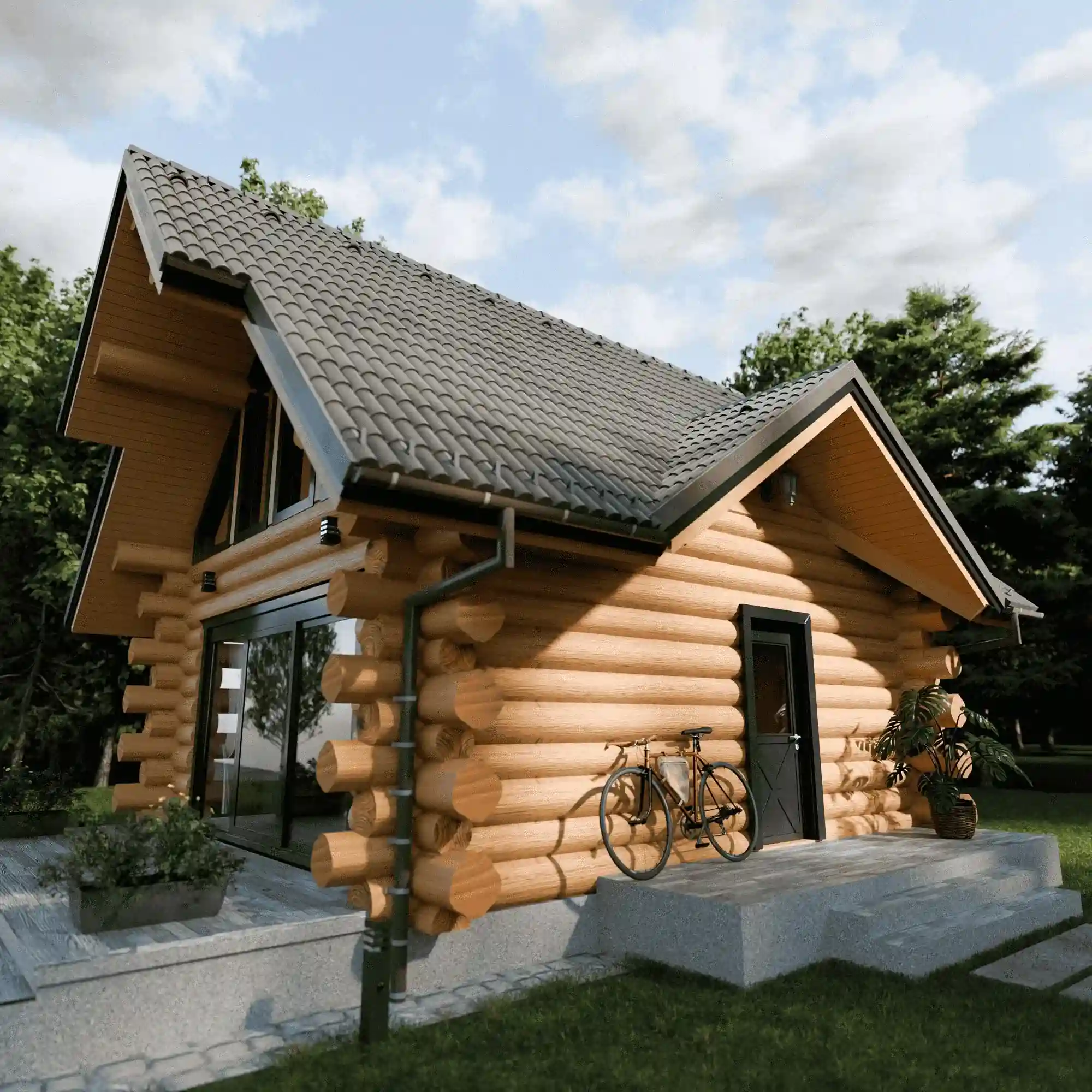 PROJEKT DOMU Z BALI NA ZGŁOSZENIE