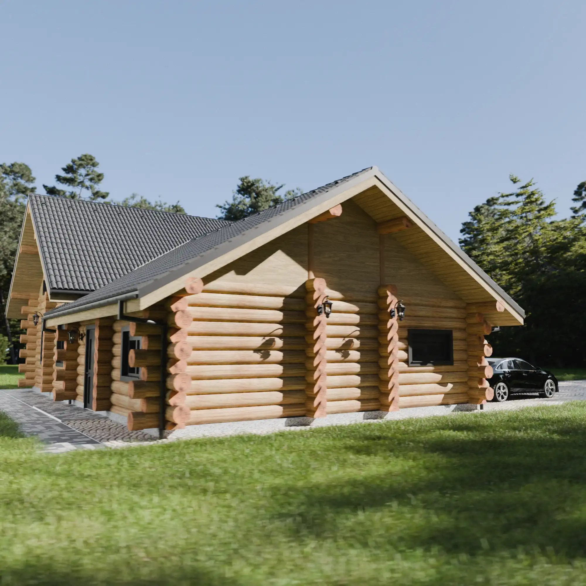 dom z bali naturalnych