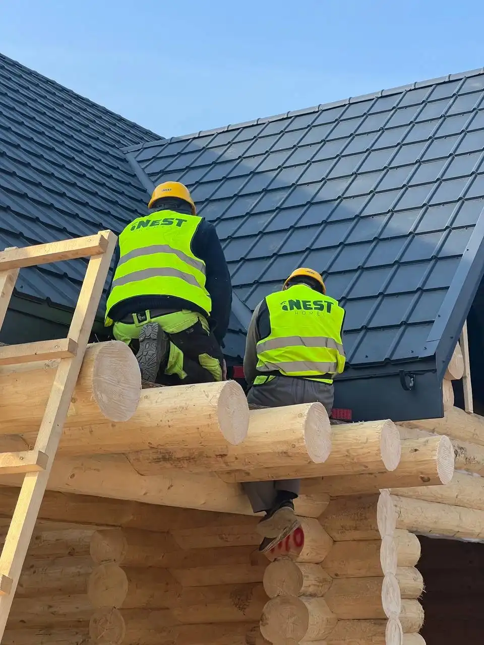 Dom z bali okrągłych 30 cm – wysoka izolacja cieplna