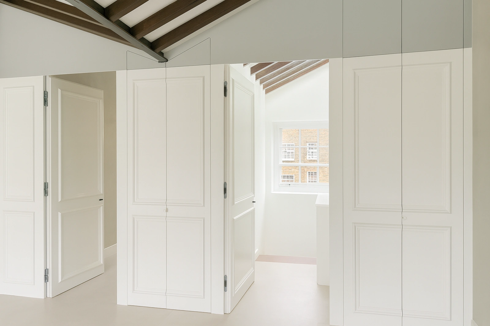 Recent interior refurbishment with stone worktops and soft lighting
