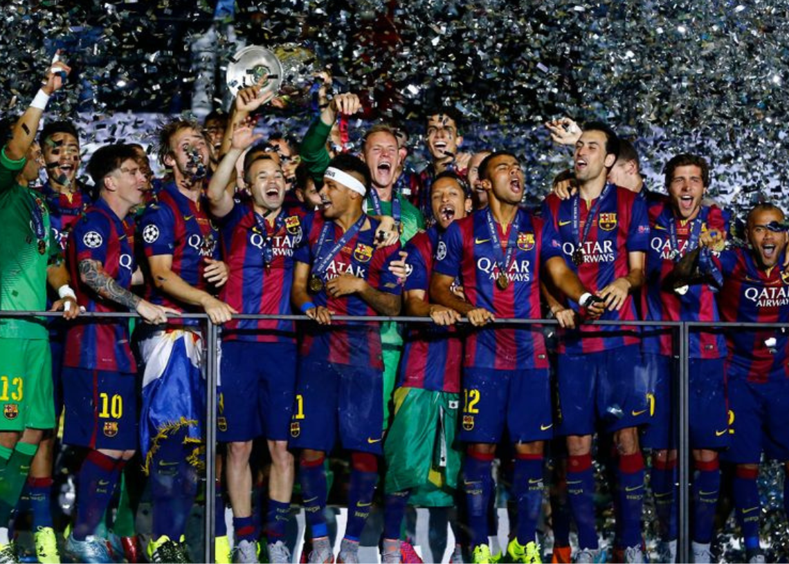 Spielaufbau wie der FC Barcelona