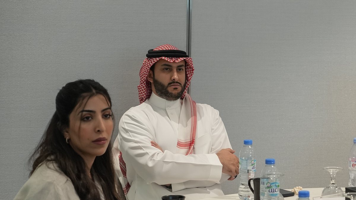 Saudi Global MBA participants listening during a workshop session