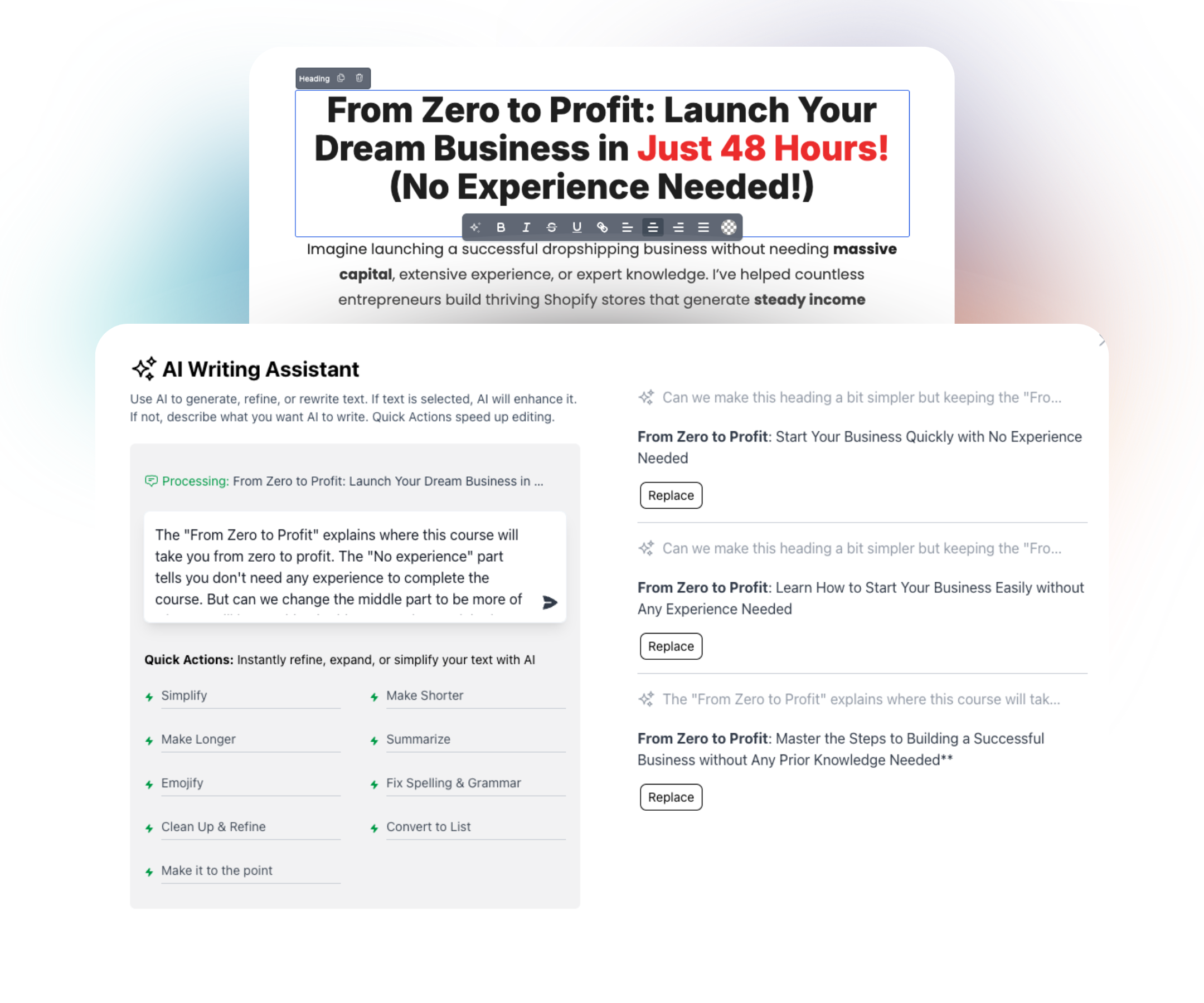 Better, Quicker, Smarter Giveaways