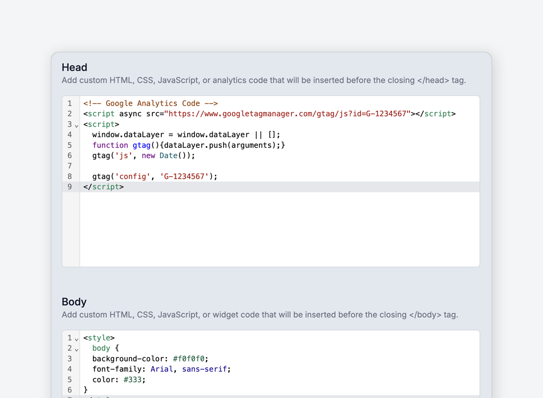 Conversion Optimized Templates