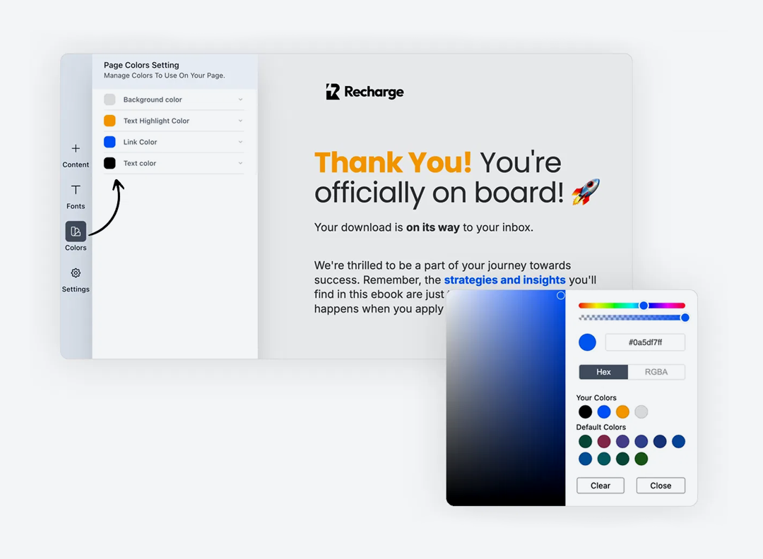 Conversion Optimized Templates