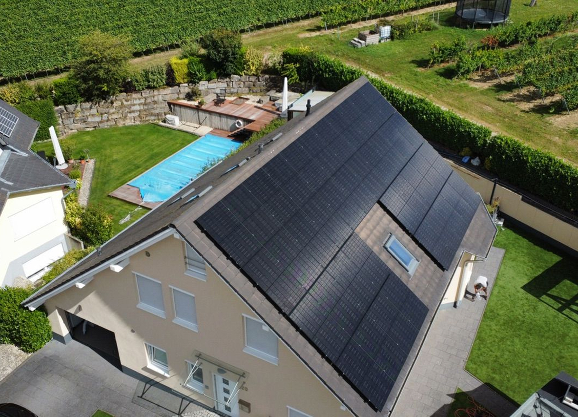 Hohe Autarkie durch maximal genutzte Dachfläche